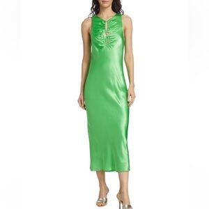 Rails ‘Fiona’ Green Sheath Maxi Dress Sleeveless size small